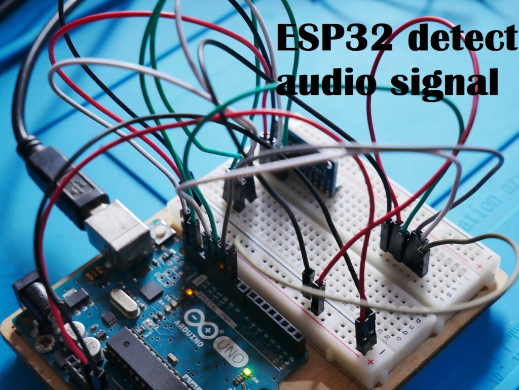 ESP32 detect audio signal